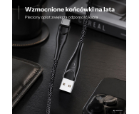 USAMS Kabel pleciony U41 USB-C 1m 2A czarny SJ392USB01 - 1569064 - zdjęcie 3